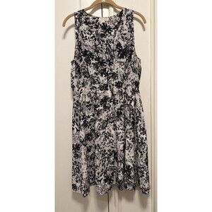 Rebecca Taylor - 100% Silk Floral Dress - Size 8